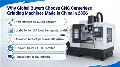 【Mingxu Electromechanical】 Why Global Buyers Choose CNC Centerless Grinding M...